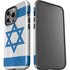 Israel Flag Distressed iPhone 15 Pro Impact Case